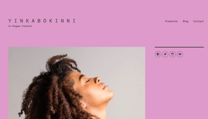 YINKABOKINNI twenty sixteen